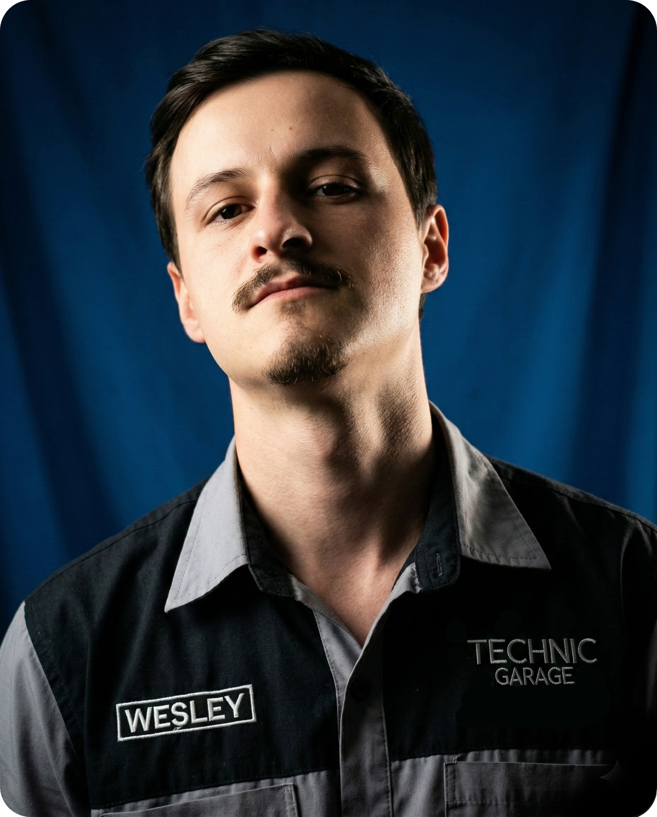 Wesley, responsável pela Technic Garage